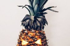 07 pineapple jack-o-lantern is a fun take on a traditional one