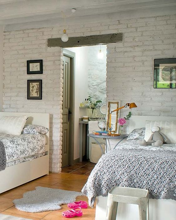 32 Edgy Brick Walls Ideas For Kids Rooms Digsdigs