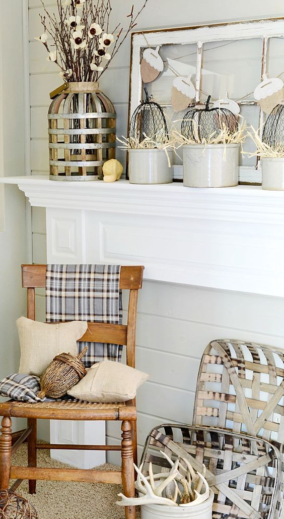 34 Chic Neutral Fall Décor Ideas You'll Like - DigsDigs