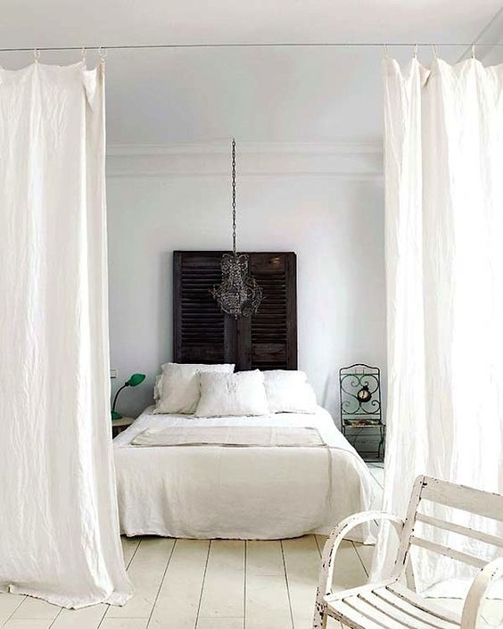 25 Ways To Use Curtains As Space Dividers