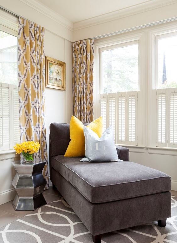 41 Stylish Grey And Yellow Living Room Décor Ideas - DigsDigs