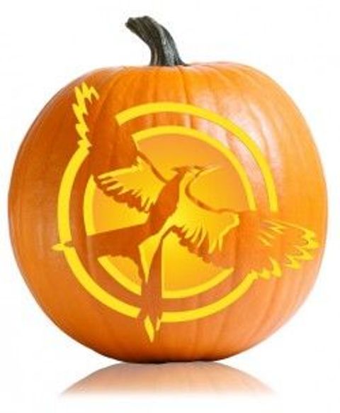 Mockingjay Hunger Games pumpkin