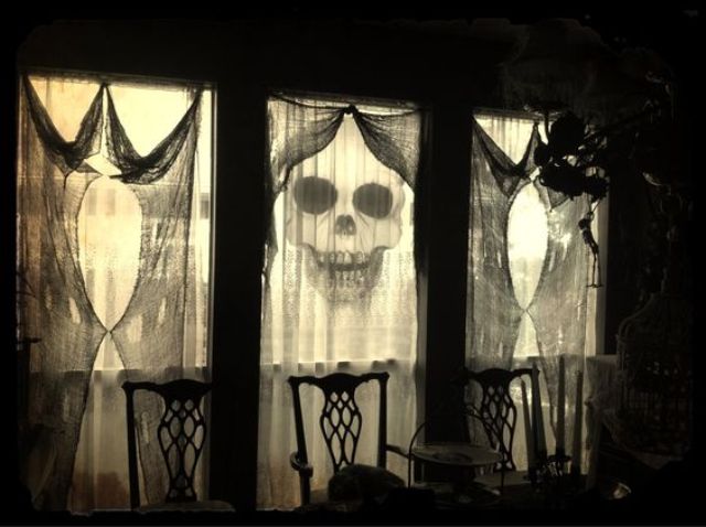 35 Creative Halloween Window Decor Ideas DigsDigs