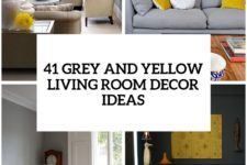 29 stylish grey and yellow living room decor ideas cover