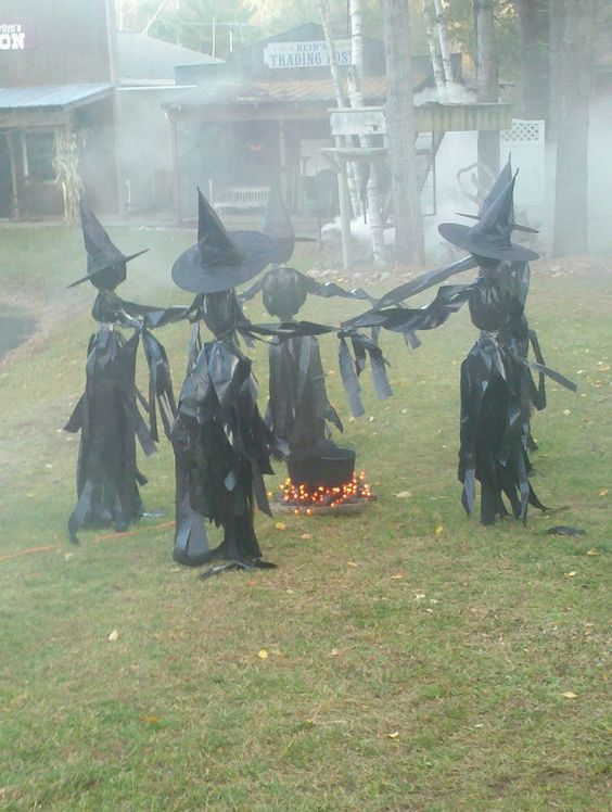 witch circle will look creepy in the darkness