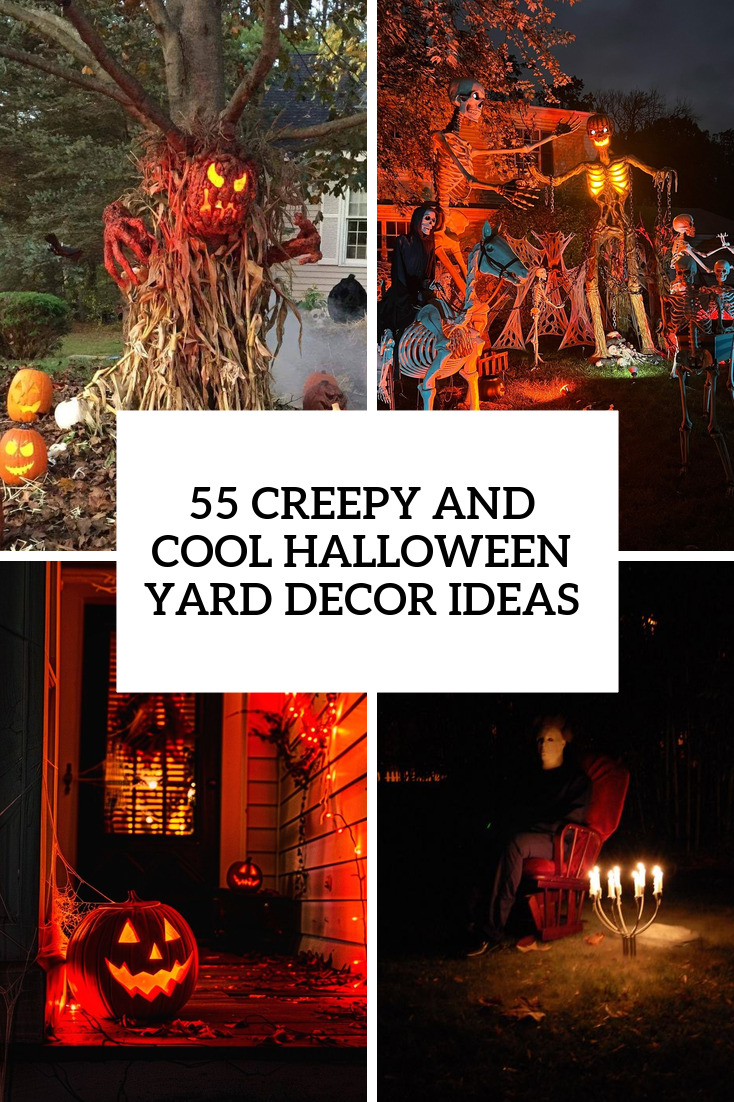 31 Creepy And Cool Halloween  Yard  D cor Ideas  DigsDigs