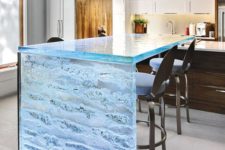 33 original tempered glass countertop makes your kitchen look frosty