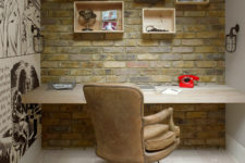 brick accent walls