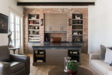 brick accent walls