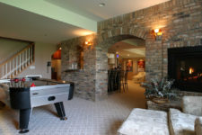 brick accent walls
