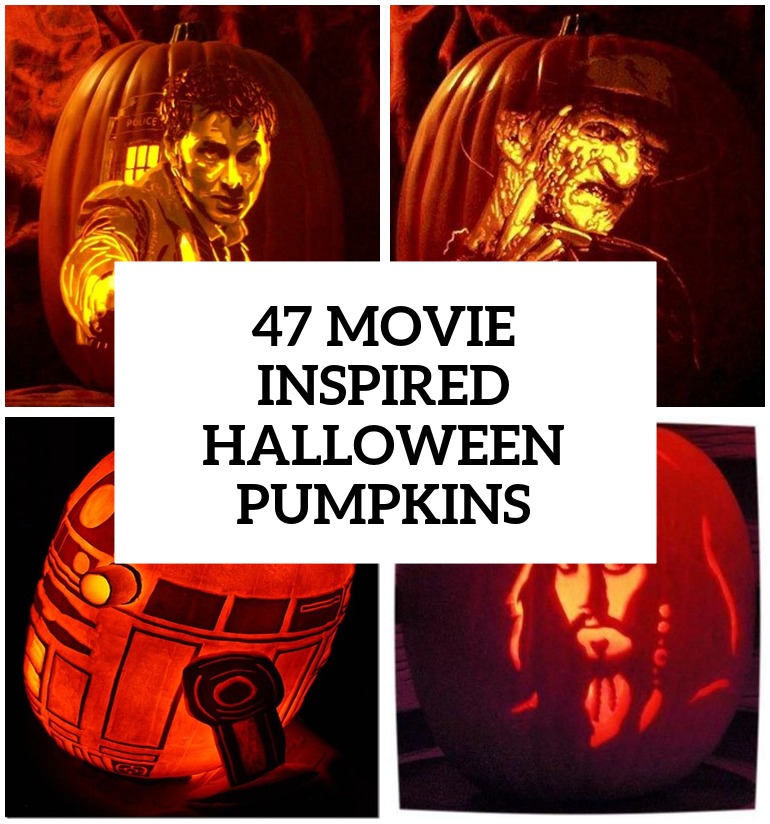 movie pumpkin decor ideas
