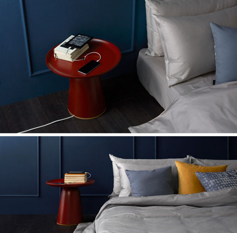 bedside table There are various finishes available, so you can find an option that fits you bedroom's interior