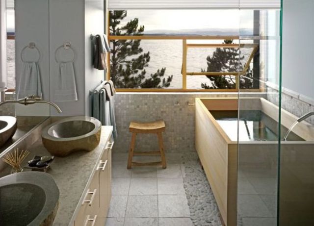 41 peaceful japanese-inspired bathroom décor ideas