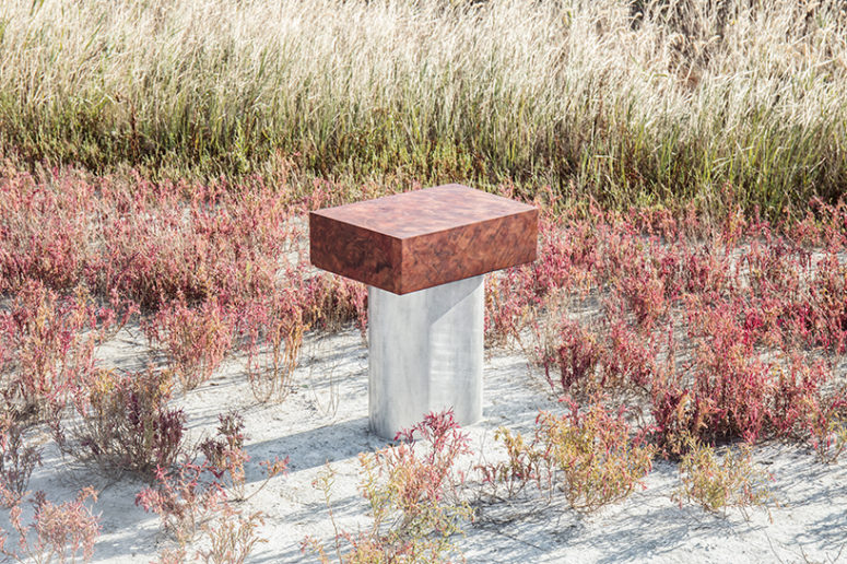The human hand is especially evident when the table top becomes an almost perfect rectangular cuboid The human hand is especially evident when the table top becomes an almost perfect rectangular cuboid