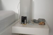 13 Lack nightstand to attach at the bedside