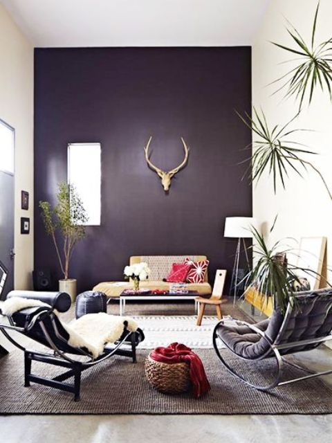 Color Passion: 30 Bold Painted Accent Walls - DigsDigs