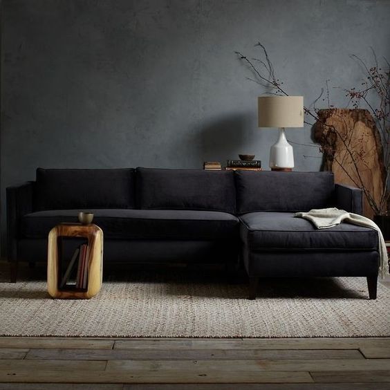 30 Dark Moody Living Room Décor Ideas - DigsDigs