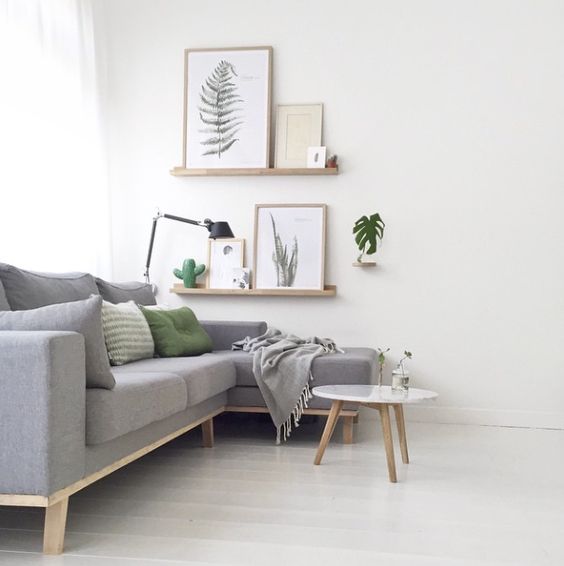 Green And Gray Living Room Decor