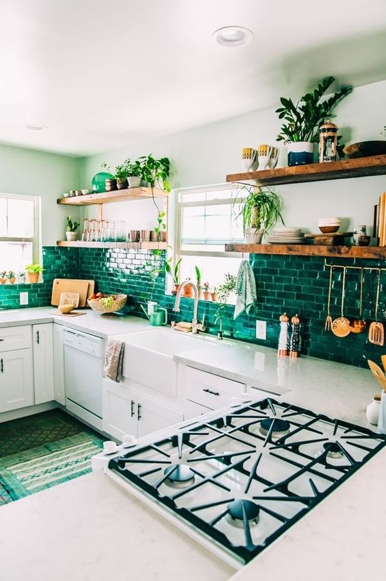 35 Ways To Use Subway Tiles In The Kitchen - DigsDigs