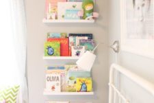 29 Lack shelves for kids’ books display