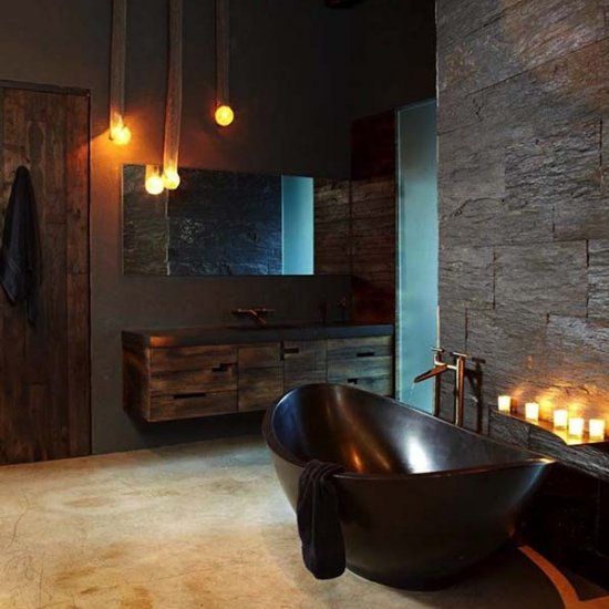 32 dark moody bathroom designs that impress