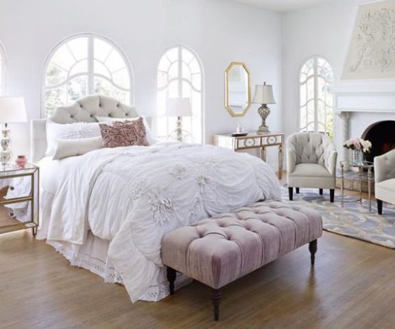 6 Tips And 33 Ideas To Design A Romantic Bedroom