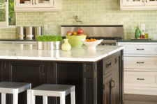 34 calming and soothing gree subway tiles to make your kitchen peaceful