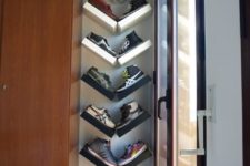 35 shoe storage for a small space with Lack shelves