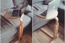 36 laptop stand made from IKEA Frosta
