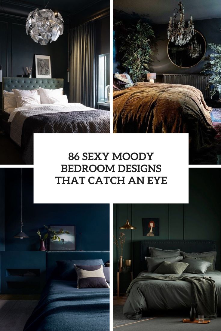86 Sexy Moody Bedroom Designs That Catch An Eye