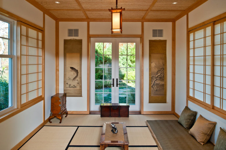 31 Serene Japanese Living Room Décor Ideas - DigsDigs