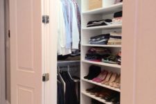 walk in closet organization