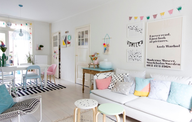 03 Pastel touches make the room cozier comfier and more inviting