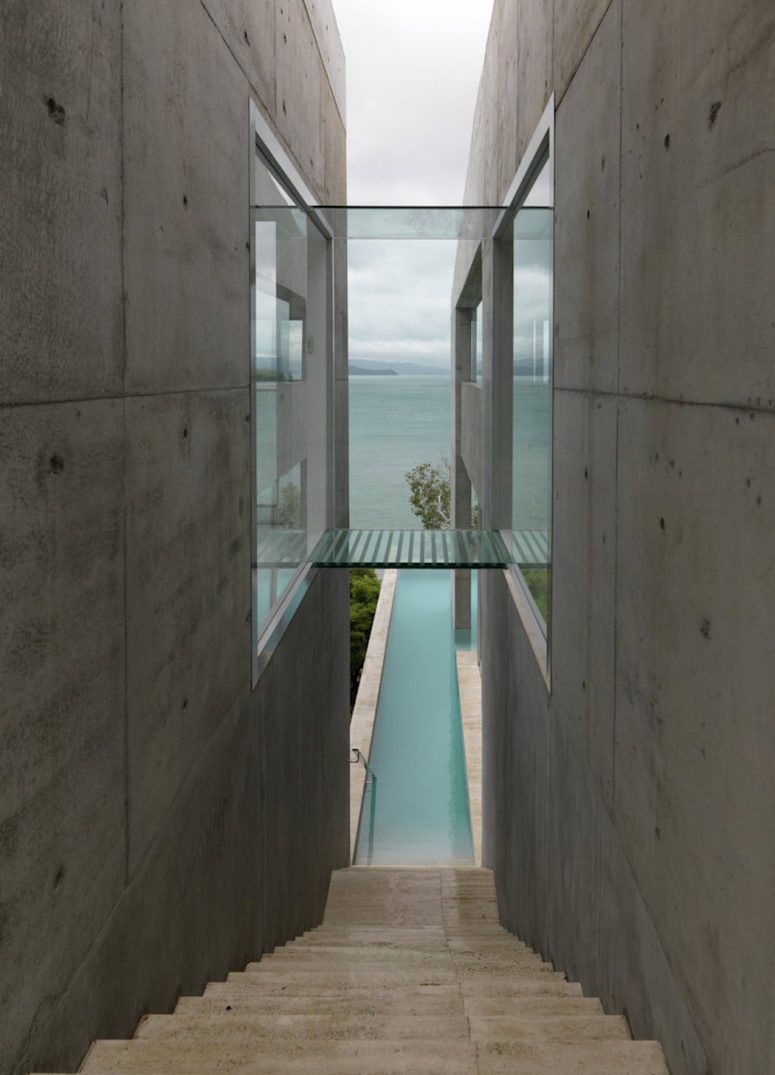 The materials used for construction and integration into the landscape are for withstanding the tropical storms The materials used for construction and integration into the landscape are for withstanding the tropical storms
