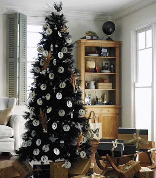 30 Best Black Christmas trees ideas