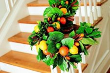 18 fruit and cinnamon garland will give your home a delicious small
