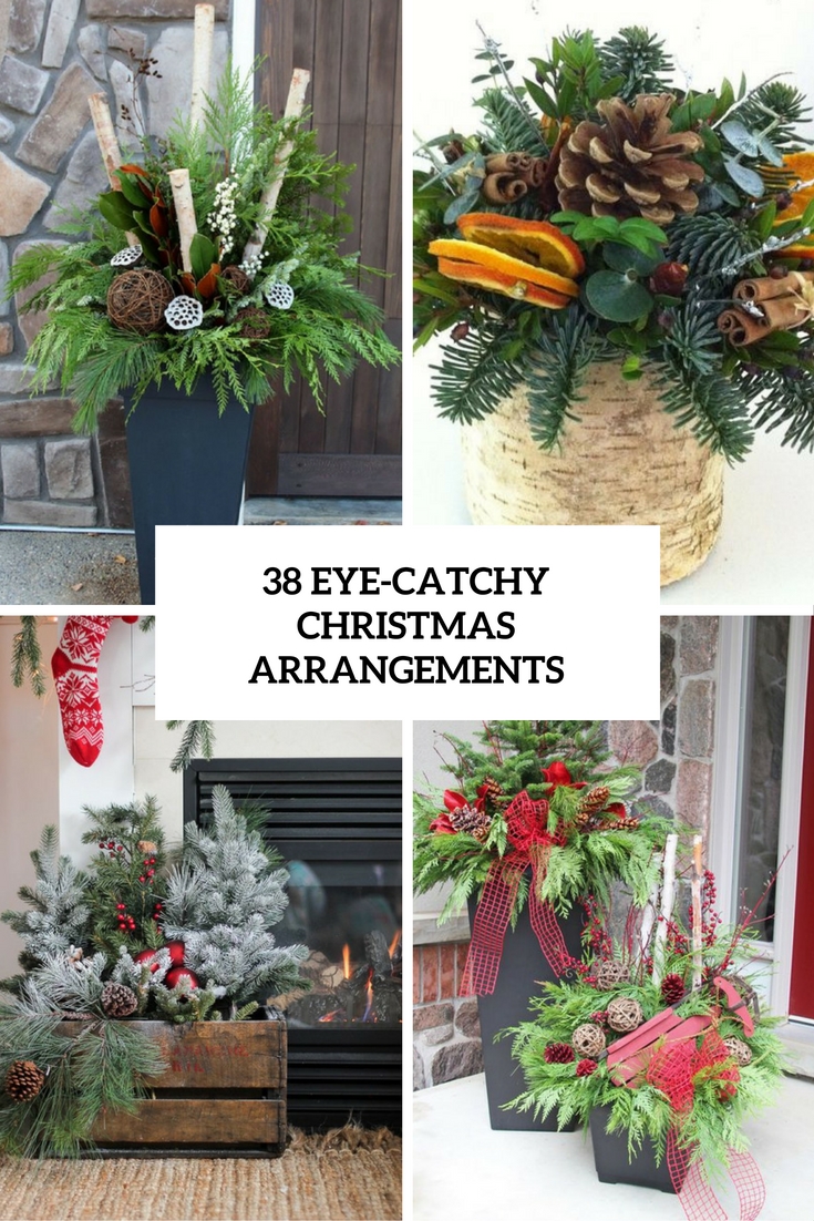 eye catchy christmas arrangements cover