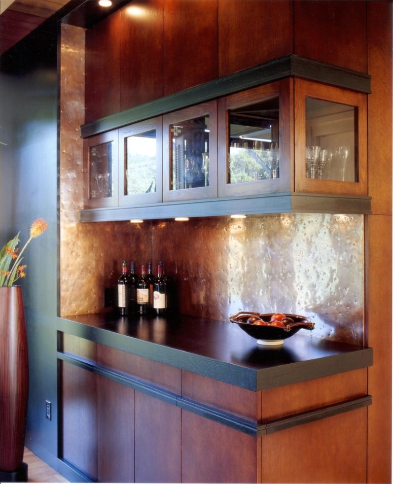 39 Trendy And Chic Copper Kitchen Backsplashes DigsDigs