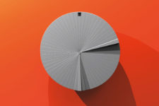 01 Tectonic clock is a philosophical piece that shows time in shadows