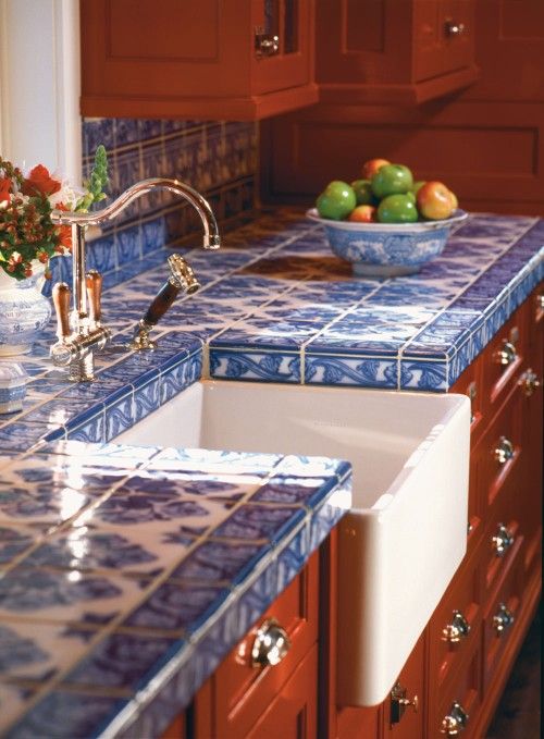 Hot D cor Trend 24 Tile Kitchen Countertops DigsDigs Hot D cor Trend 24 Tile Kitchen Countertops DigsDigs
