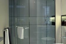 09 small minimalist shower that boosts aesthetics