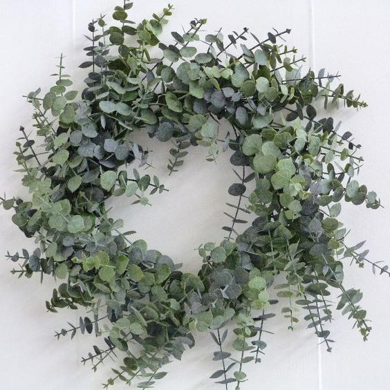 spiral eucalyptus wreath