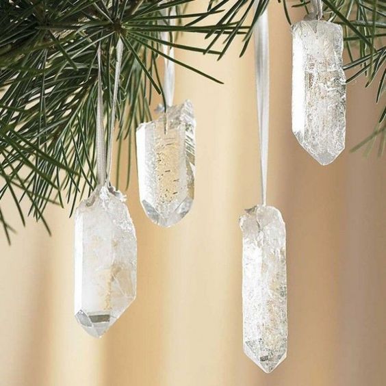 crystal ornaments will catch an eye with a bling