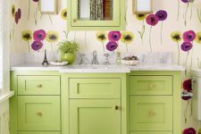 18 greenery bathroom cabinets and frames