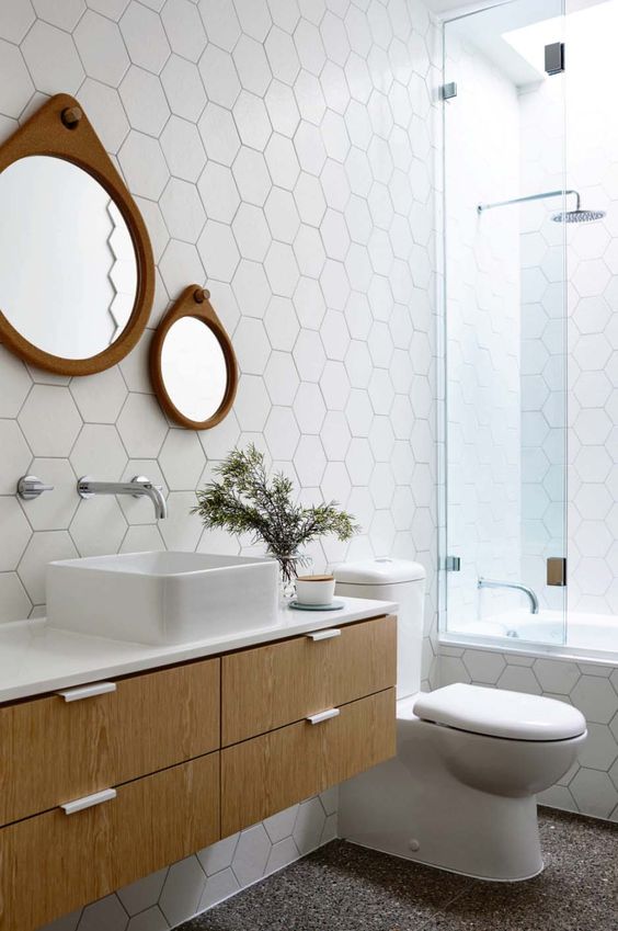 Contemporary Modern Bathroom Tile Ideas