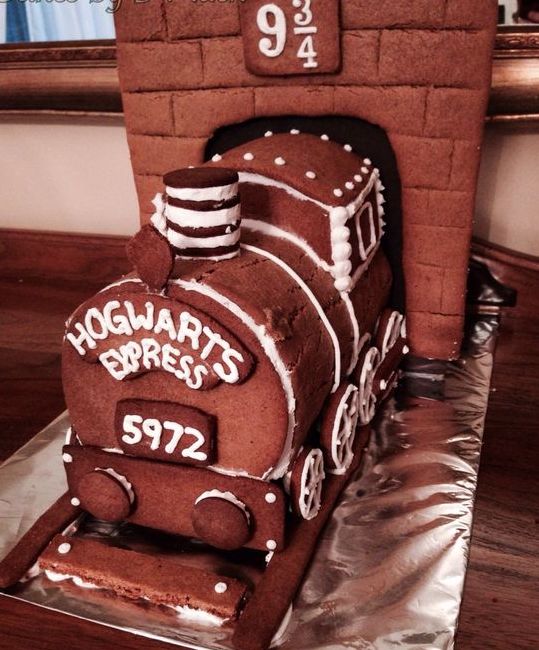 Harry Potter Hogwarts Express ginger bread