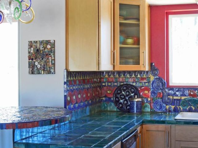 Hot Decor Trend 24 Tile Kitchen Countertops