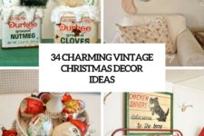 34 chaming vintage christmas decor ideas cover