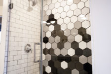 hexagon tiles bathroom ideas