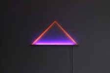 01 UV light is a graphic, angular sculpture by TJOKEEFE, which will easily become a focal point in any room